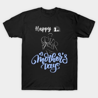 Mother's Day First New Mom Baby Boy T-Shirt